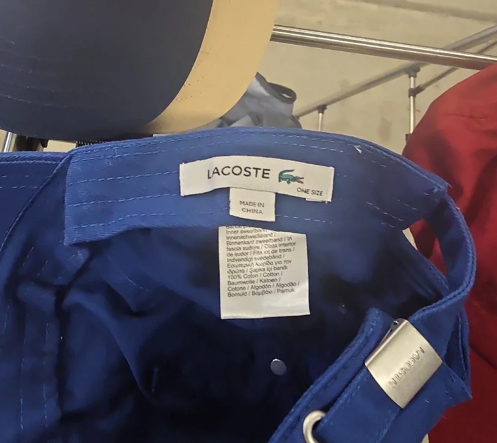 Lacoste kids cap